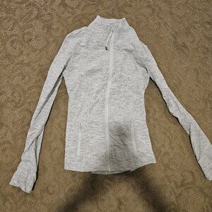 Lululemon Define Jacket Wee Are From Space Ice Grey Alpine White – Size 4